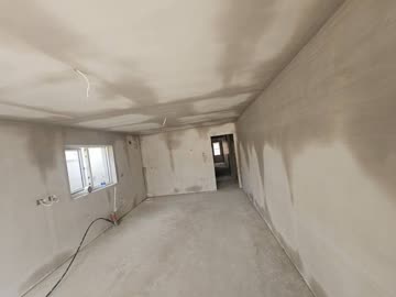 Skimmed room at Fairview Street, ready for painting
