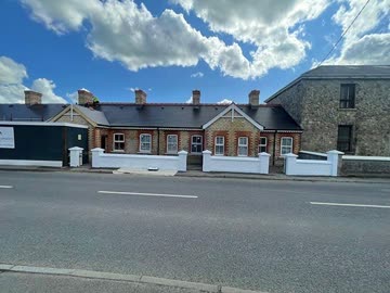 Terrace housing on Fairview Street, Kildare Town