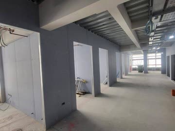 MEP access panels built into partition walls