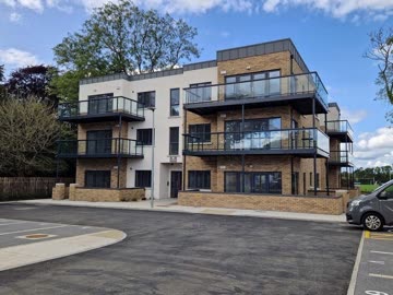 Completed apartment building at Springwood