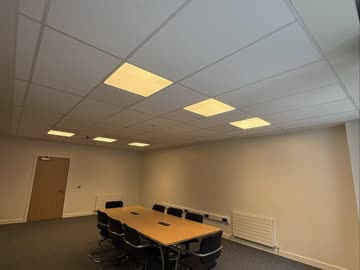Completed meeting room handed over to the client